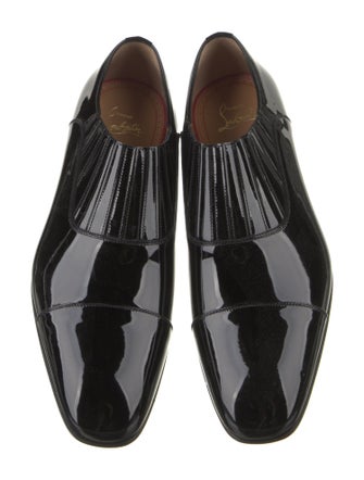 Christian Louboutin Patent Leather Dress Loafers