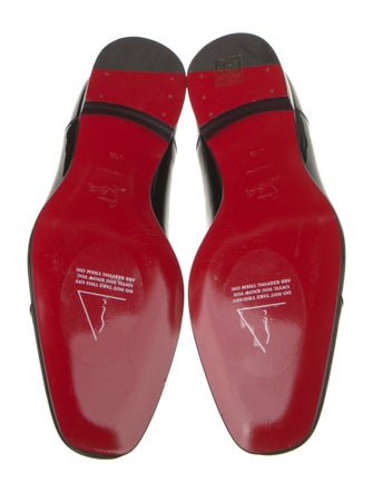 Christian Louboutin Patent Leather Dress Loafers