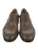 Christian Louboutin Embossed Leather Derby Shoes