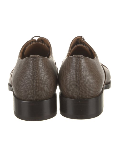 Christian Louboutin Embossed Leather Derby Shoes