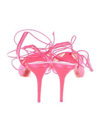 Christian Louboutin Lace Slingback Pumps