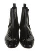 Christian Louboutin Patent Leather Chelsea Boots