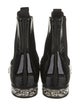 Christian Louboutin Patent Leather Chelsea Boots