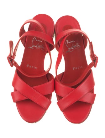 Christian Louboutin Leather Sandals