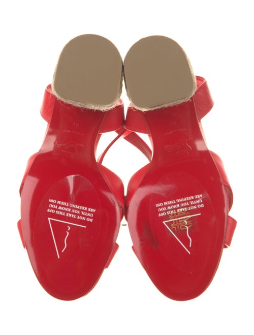 Christian Louboutin Leather Sandals