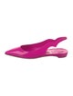 Christian Louboutin Patent Leather Slingback Flats
