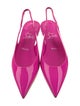 Christian Louboutin Patent Leather Slingback Flats