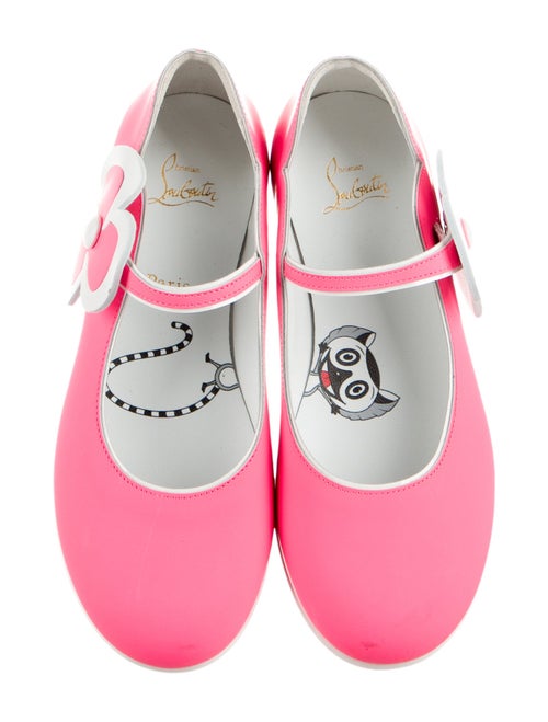 Christian Louboutin Girls' Leather Ballet Flats