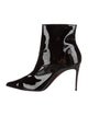 Christian Louboutin Patent Leather Sock Boots