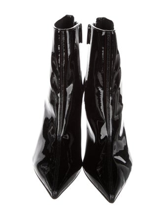 Christian Louboutin Patent Leather Sock Boots