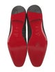 Christian Louboutin Velvet Derby Shoes