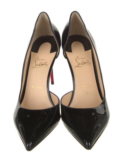 Christian Louboutin Patent Leather D'Orsay Pumps