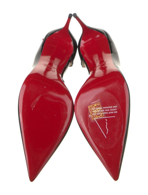 Christian Louboutin Patent Leather D'Orsay Pumps