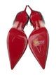 Christian Louboutin Patent Leather D'Orsay Pumps