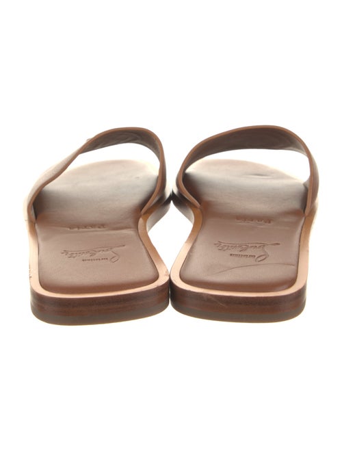 Christian Louboutin Leather Slides