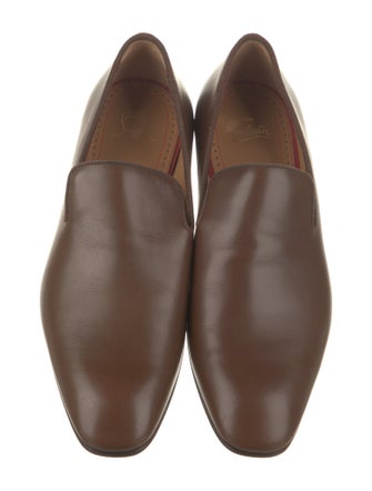 Christian Louboutin Leather Dress Loafers