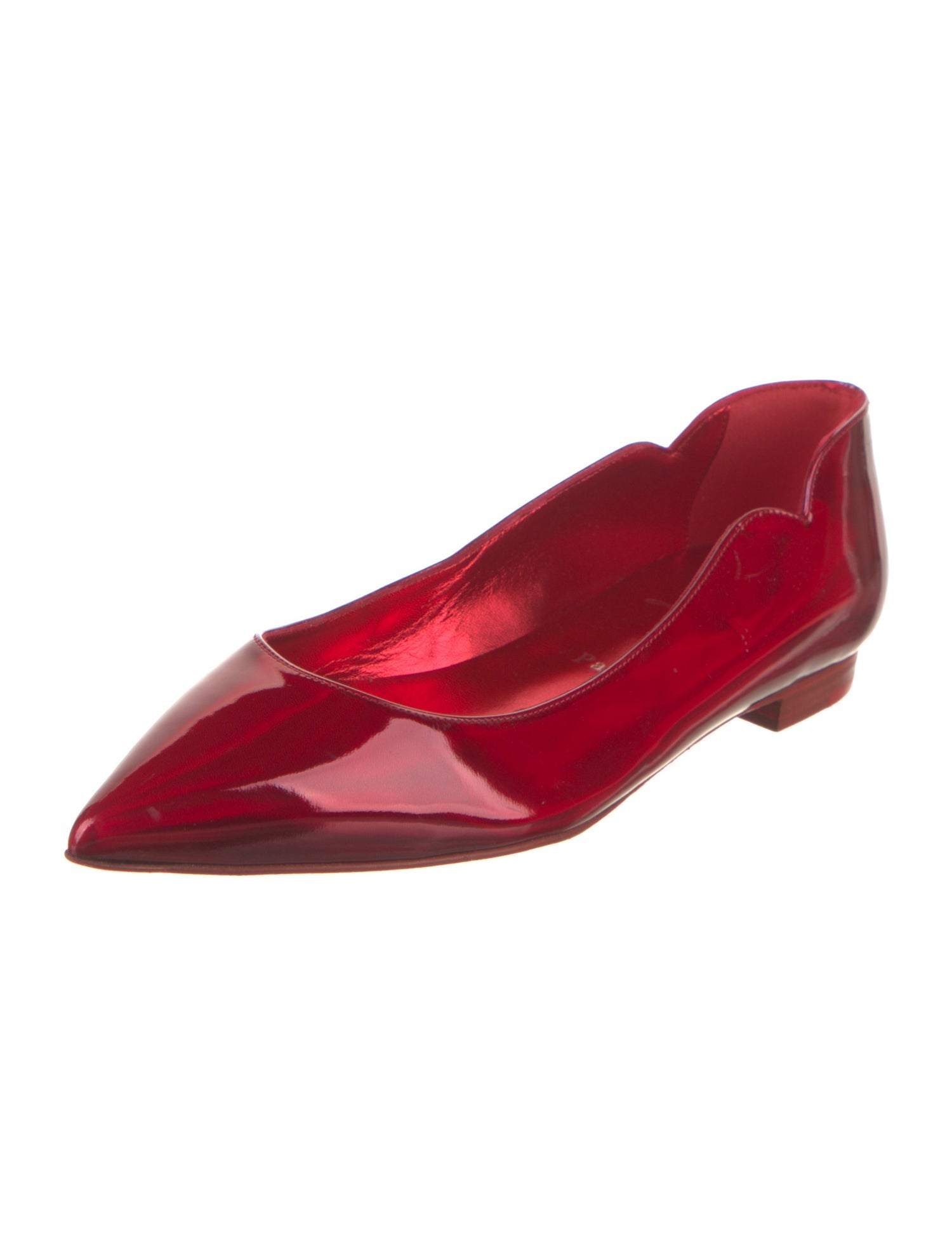 Christian Louboutin Patent Leather Ballet Flats
