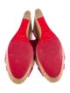 Christian Louboutin Reine De Liege 120 Suede Slingback Pumps