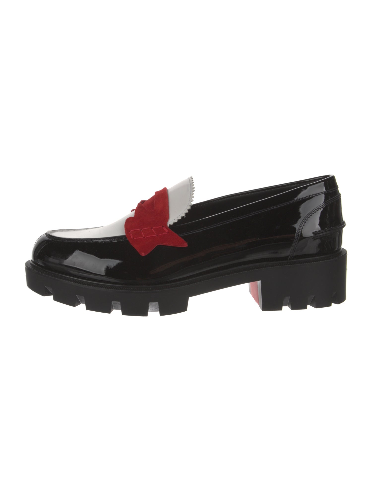 Christian Louboutin Patent Leather Loafers