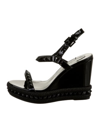 Christian Louboutin Patent Leather Espadrilles