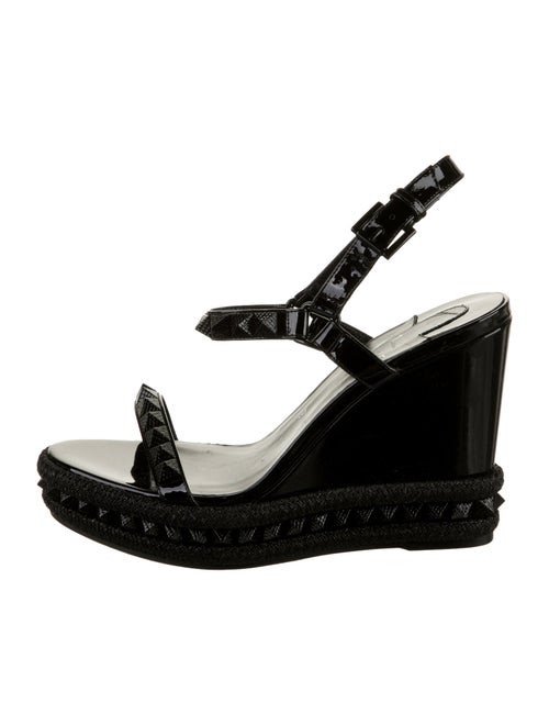 Christian Louboutin Patent Leather Espadrilles
