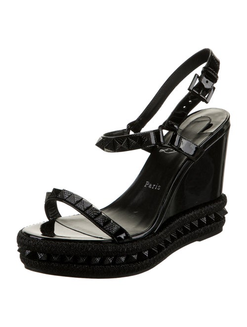 Christian Louboutin Patent Leather Espadrilles