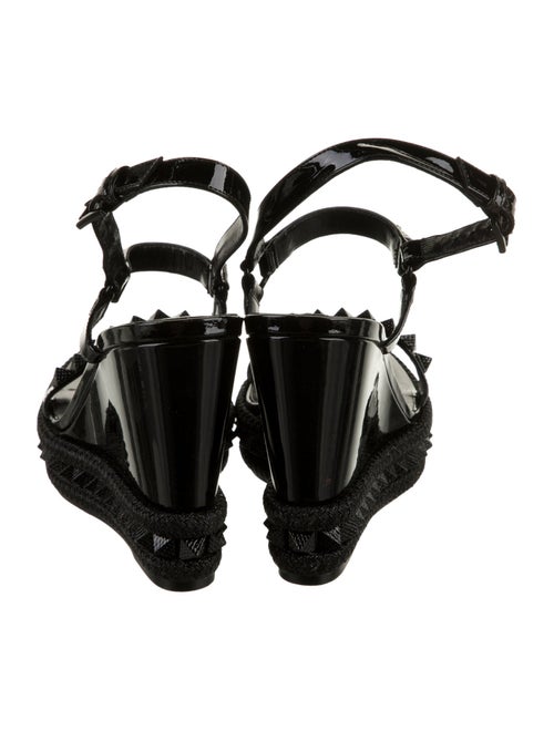 Christian Louboutin Patent Leather Espadrilles