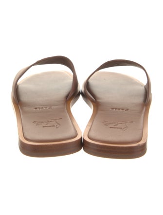 Christian Louboutin Leather Slides