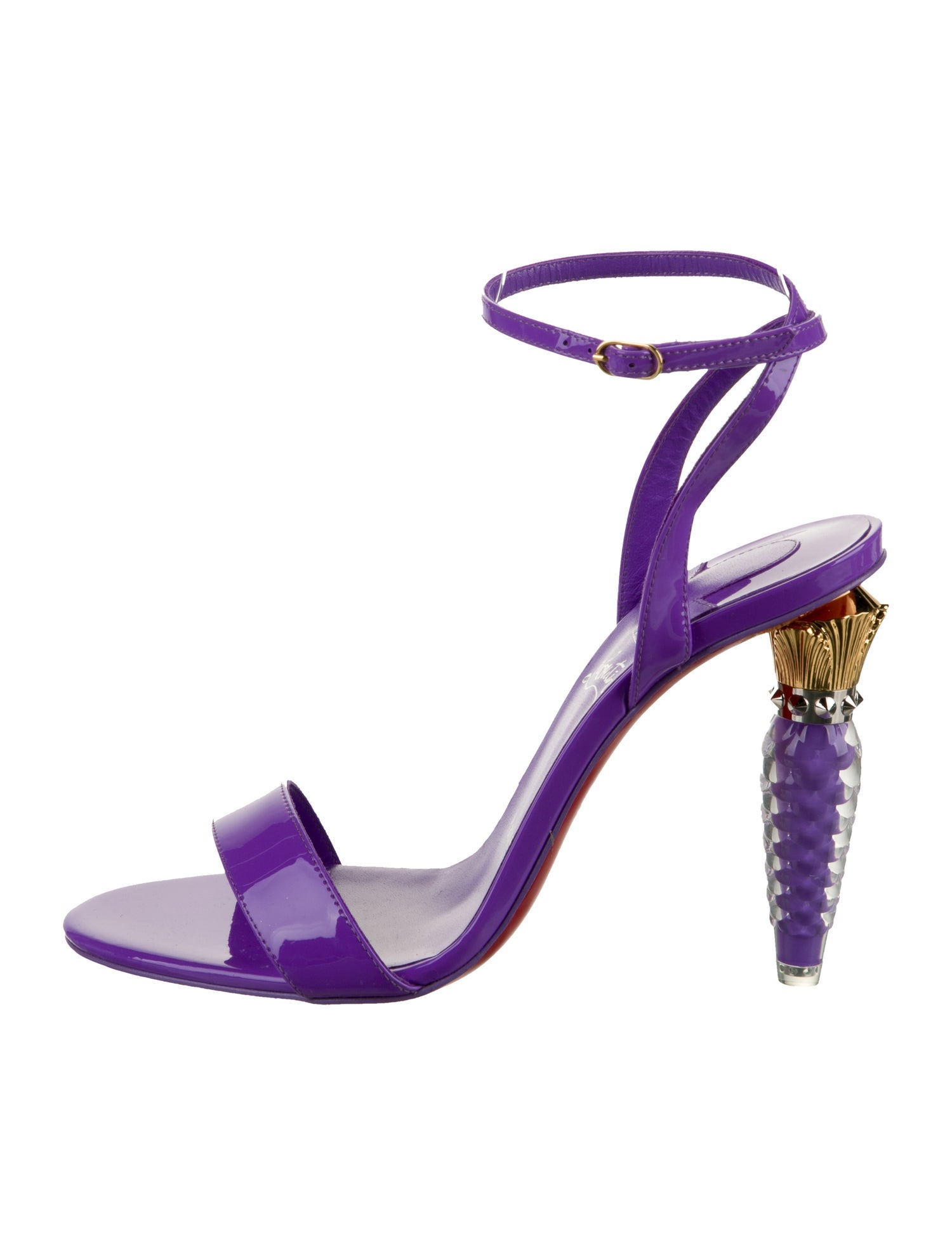 Christian Louboutin Patent Leather Sandals