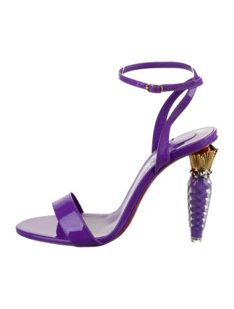 Christian Louboutin Patent Leather Sandals