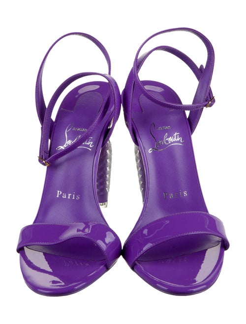 Christian Louboutin Patent Leather Sandals