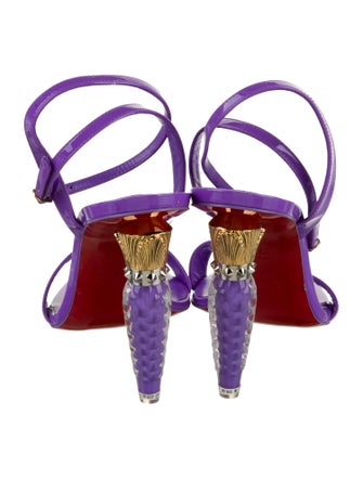 Christian Louboutin Patent Leather Sandals