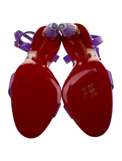 Christian Louboutin Patent Leather Sandals