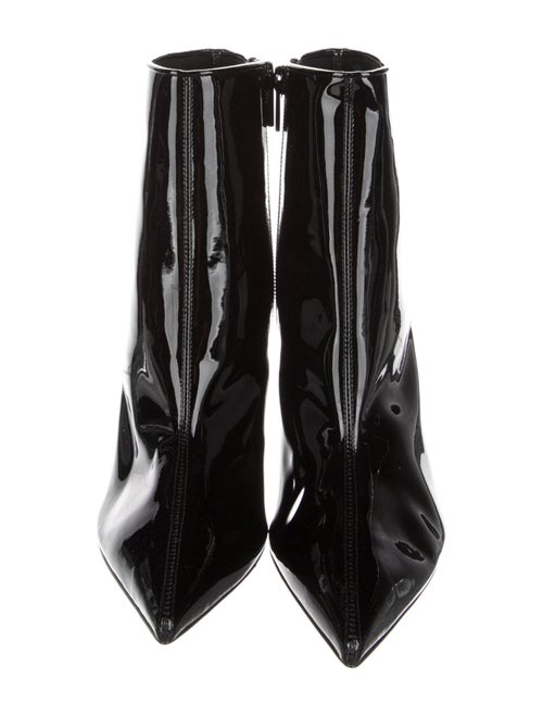 Christian Louboutin Patent Leather Sock Boots