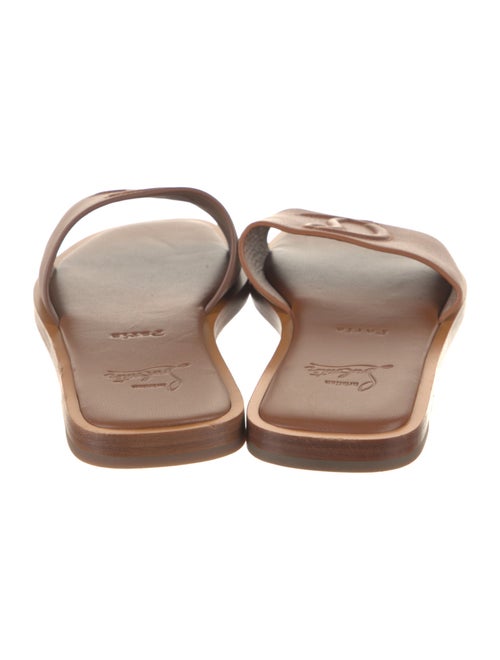 Christian Louboutin Leather Slides