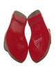 Christian Louboutin Leather Slides