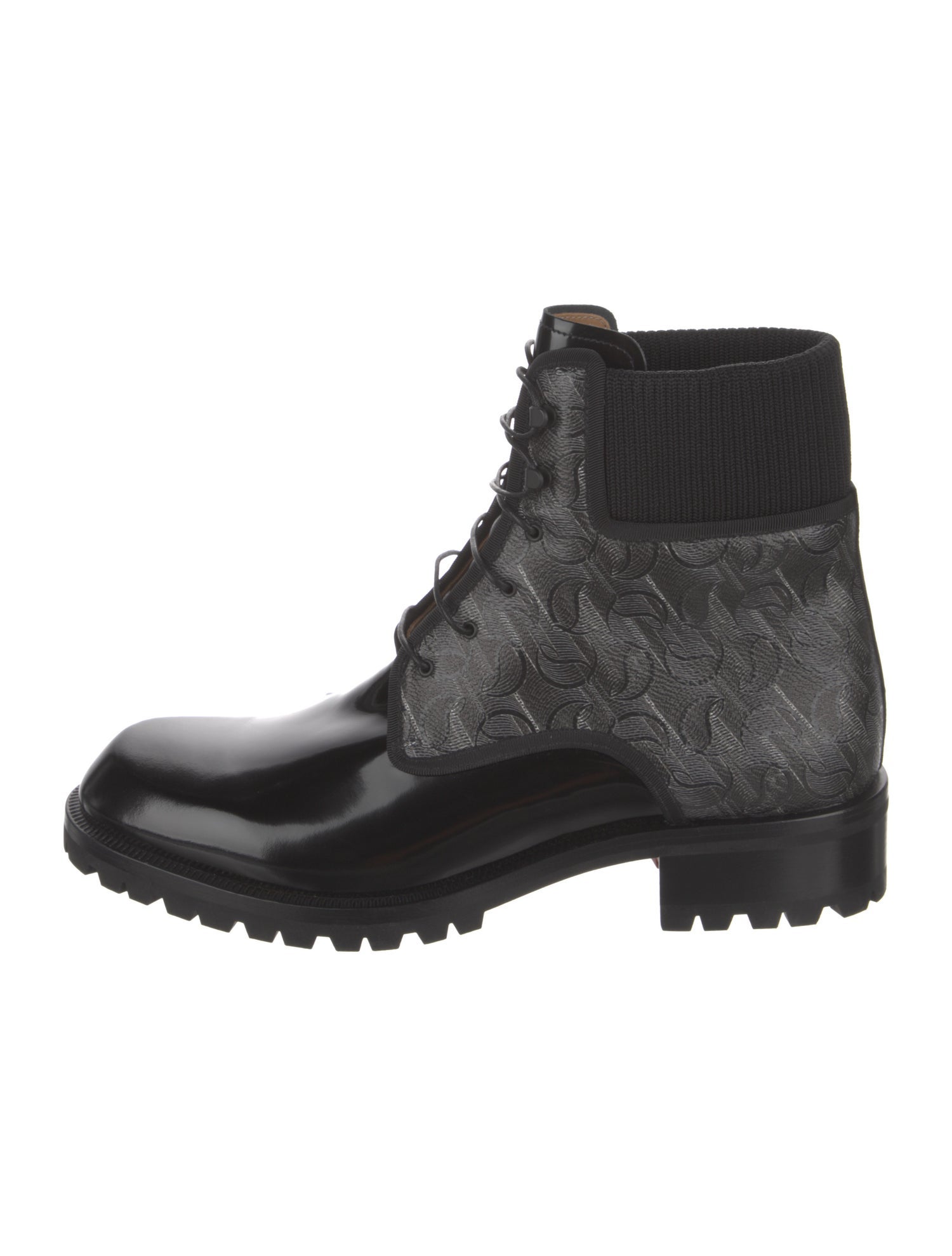 Christian Louboutin Combat Boots