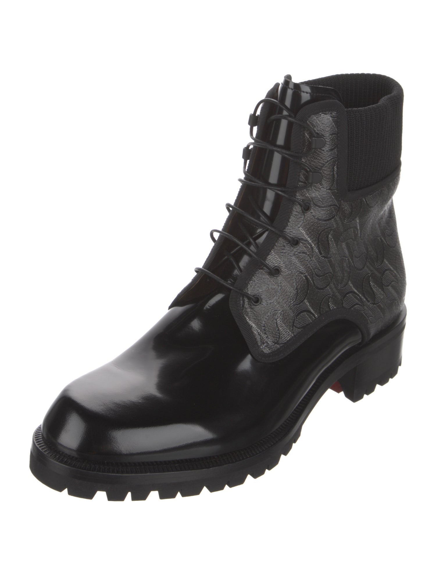 Christian Louboutin Combat Boots