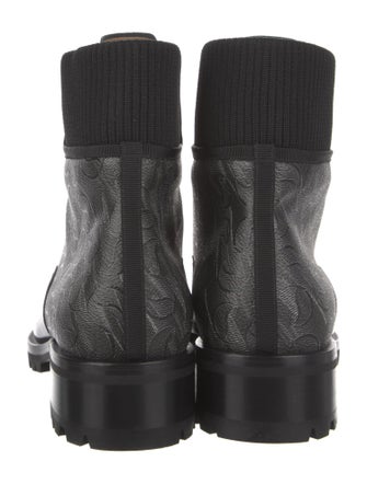 Christian Louboutin Lace-Up Boots
