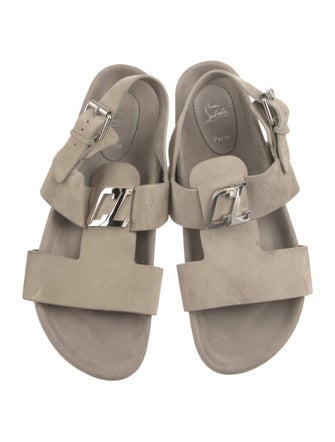 Christian Louboutin Suede Sandals