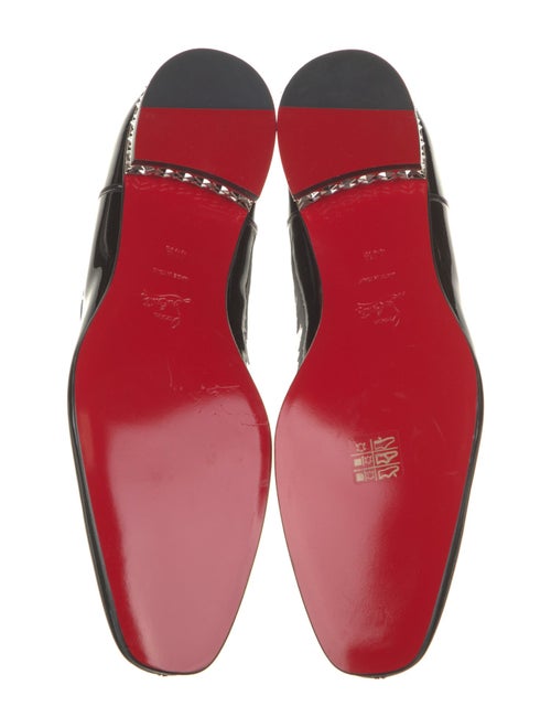 Christian Louboutin Patent Leather Chelsea Boots