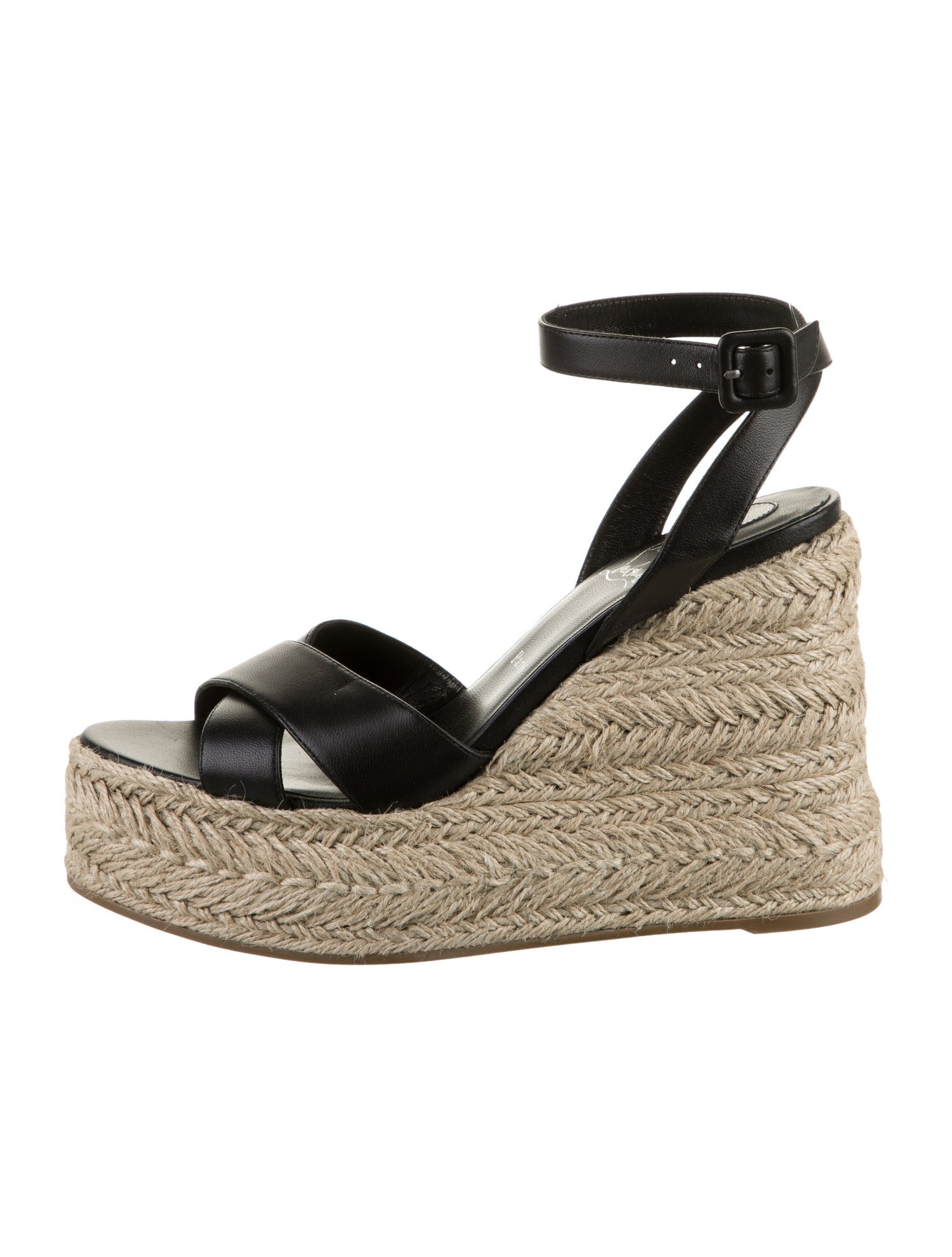 Christian Louboutin Leather Espadrilles