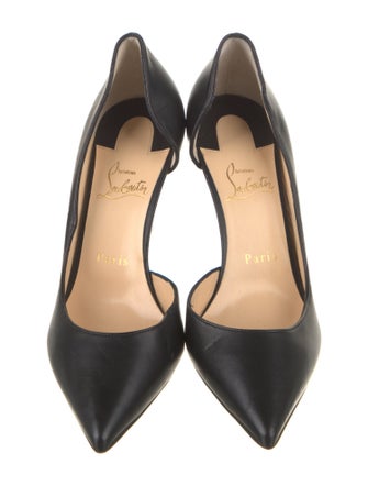 Christian Louboutin Leather D'Orsay Pumps