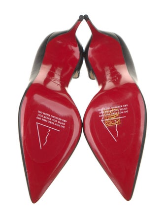Christian Louboutin Leather D'Orsay Pumps