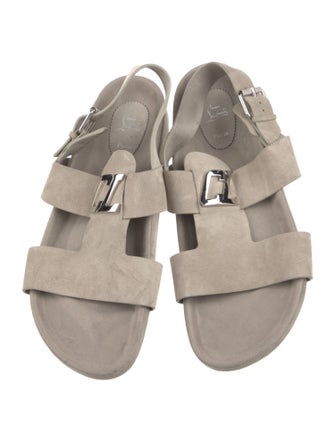 Christian Louboutin Velvet Sandals