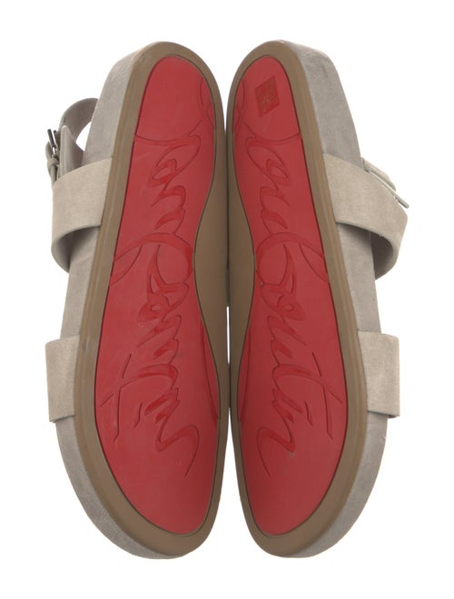 Christian Louboutin Velvet Sandals