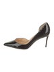 Christian Louboutin Patent Leather D'Orsay Pumps