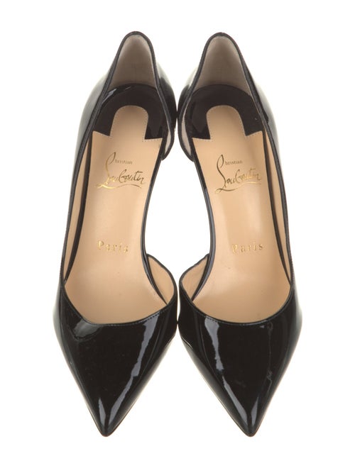 Christian Louboutin Patent Leather D'Orsay Pumps