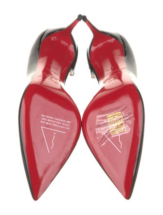Christian Louboutin Patent Leather D'Orsay Pumps