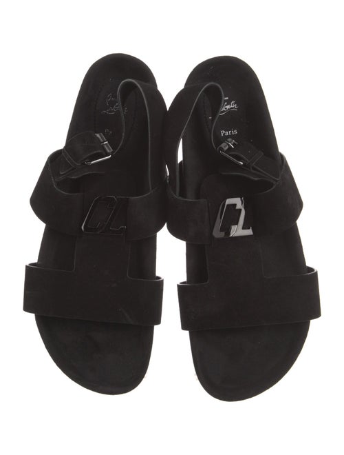 Christian Louboutin Velvet Sandals